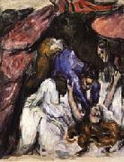 Paul Cezanne The Strangled Woman oil painting artist